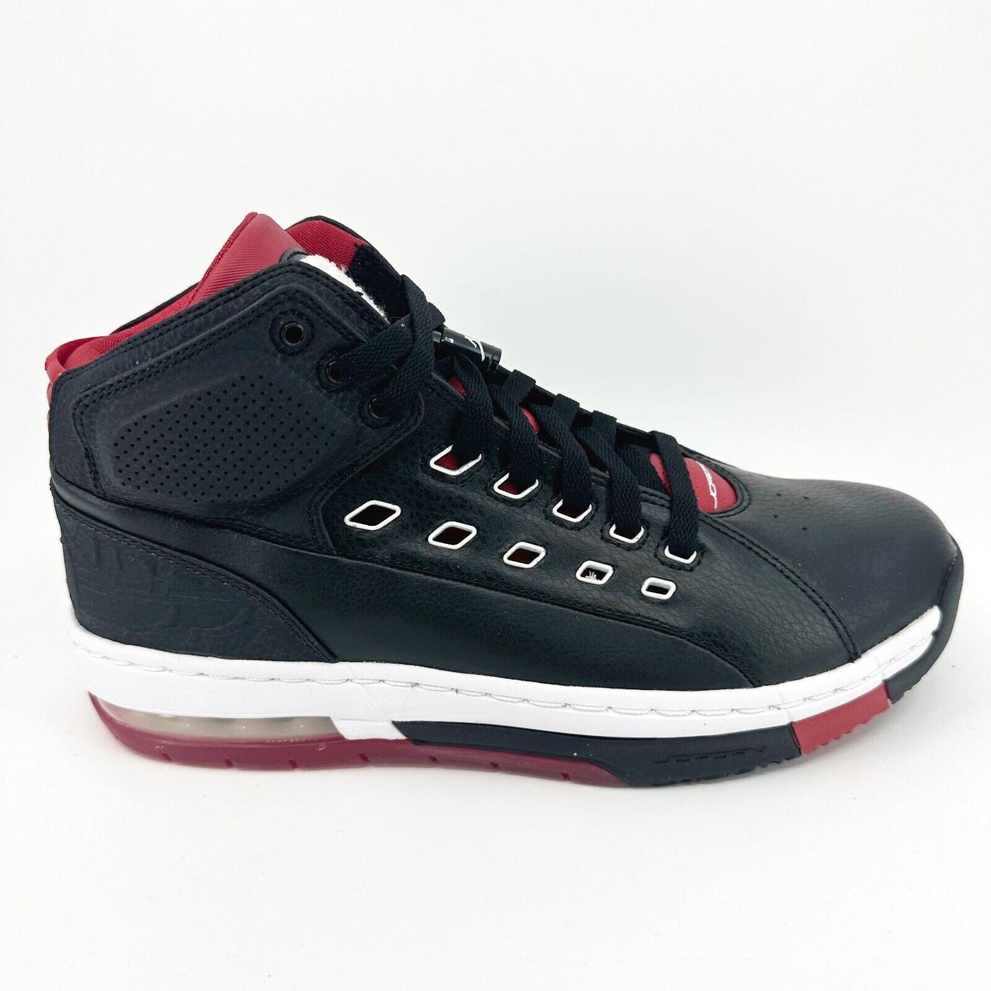 Jordan Ol'School Black White Gym Red Bred Mens Sneakers 317223 011