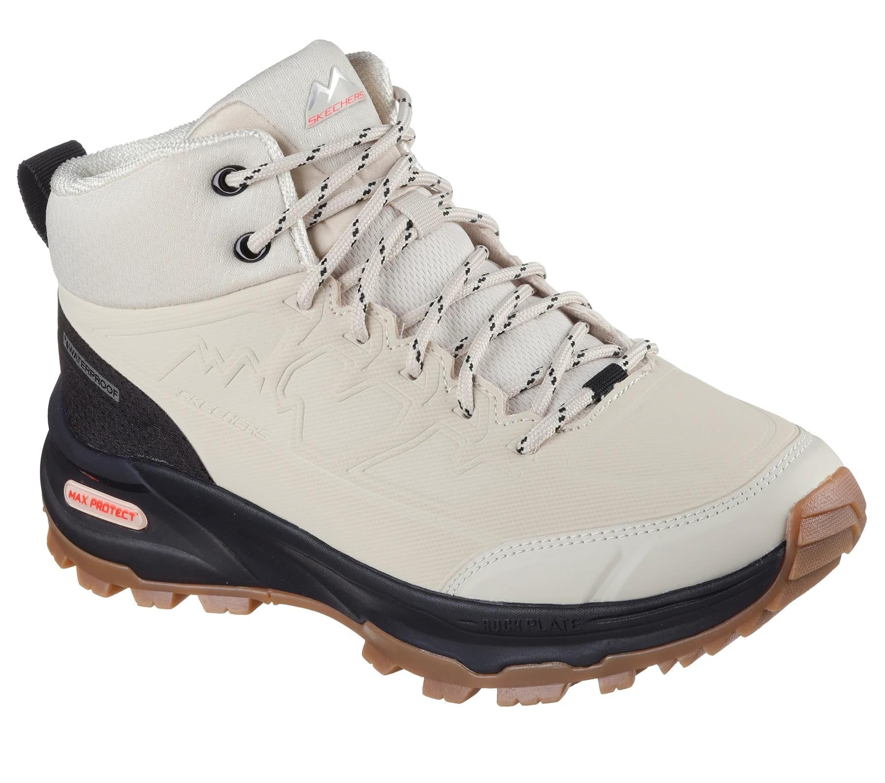Women's Wide Fit Skechers 180203 Max Protect Legacy Weekend Getaway Boots