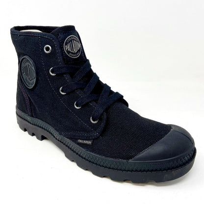 Palladium Pampa Hi Triple Black Womens Combat Boots 92352 060