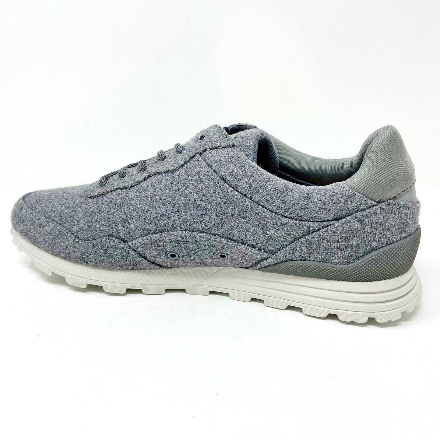 Clae Hoffman Charcoal Wool Mens Size 10 Premium Casual Sneakers