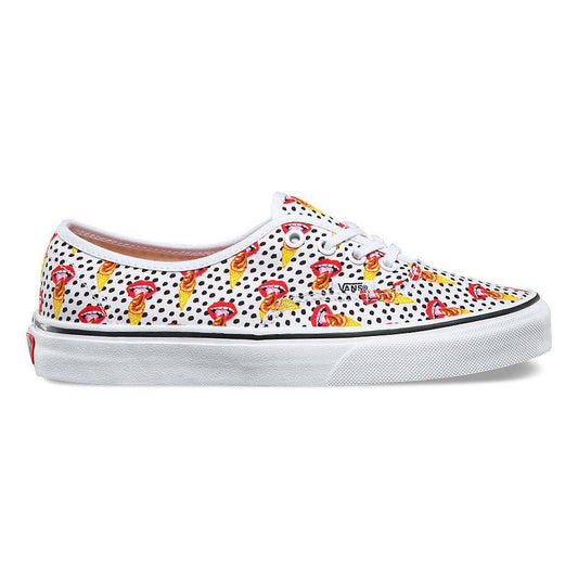 VANS Authentic Kendra Dandy I Scream Ice Cream Polka Dot White Womens Shoes
