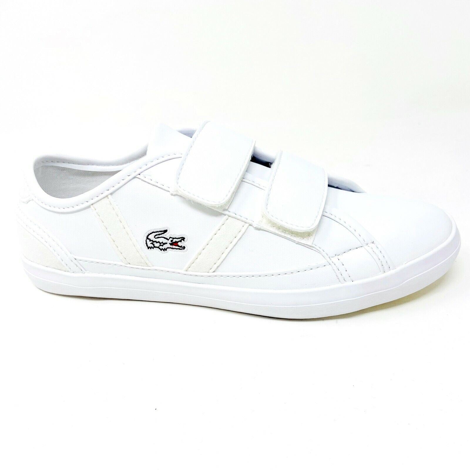 Lacoste Sideline 120 2 CUC Synthetic Off White Kids Casual Shoes