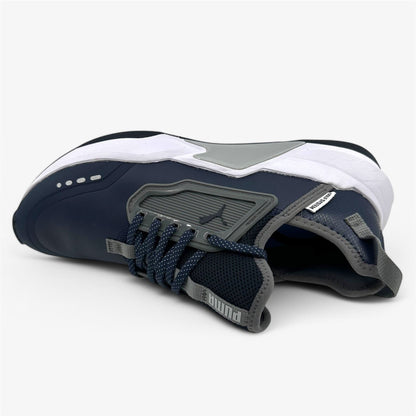 PUMA GS One Navy Quiet Shade Mens Waterproof Golf Shoes