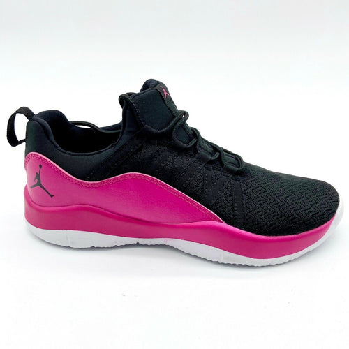 Jordan Deca Fly GP Black Vivid Pink White Kids Sneakers 844373 009