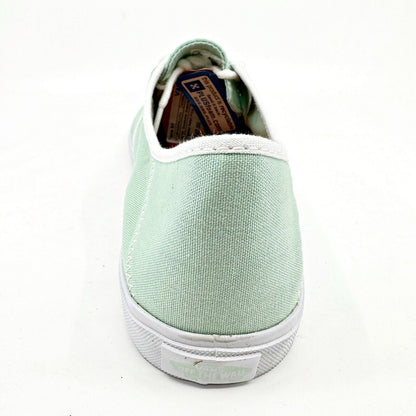 VANS Tazie SF Gossamer Green White Sneakers Womens Size 9.5