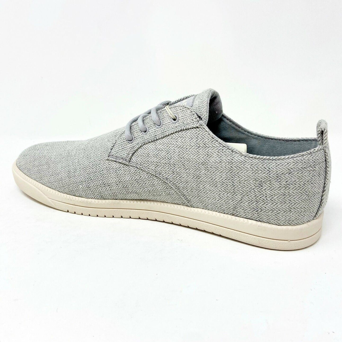 Clae Ellington Textile Gravel Herringbone Mens Premium Casual Sneakers