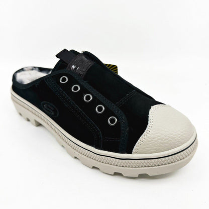 Skechers Roadies Cozy Goes Black Womens Size 6 Comfort Slip On Shoes