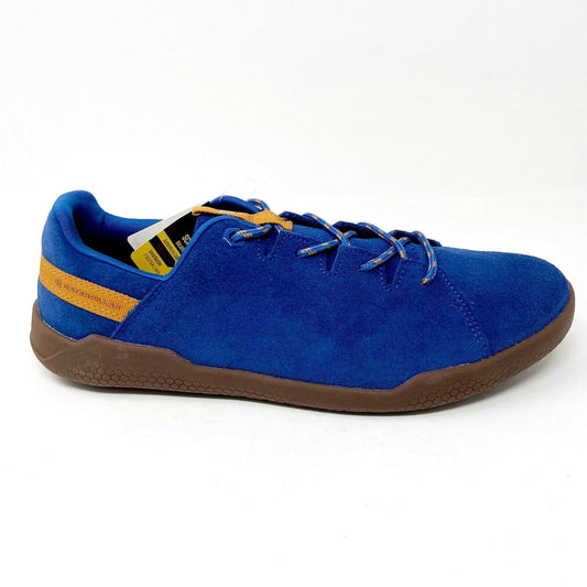 Caterpillar CAT Hex X-Lace Blue Gum Mens Suede Casual Shoes Sneakers P724092