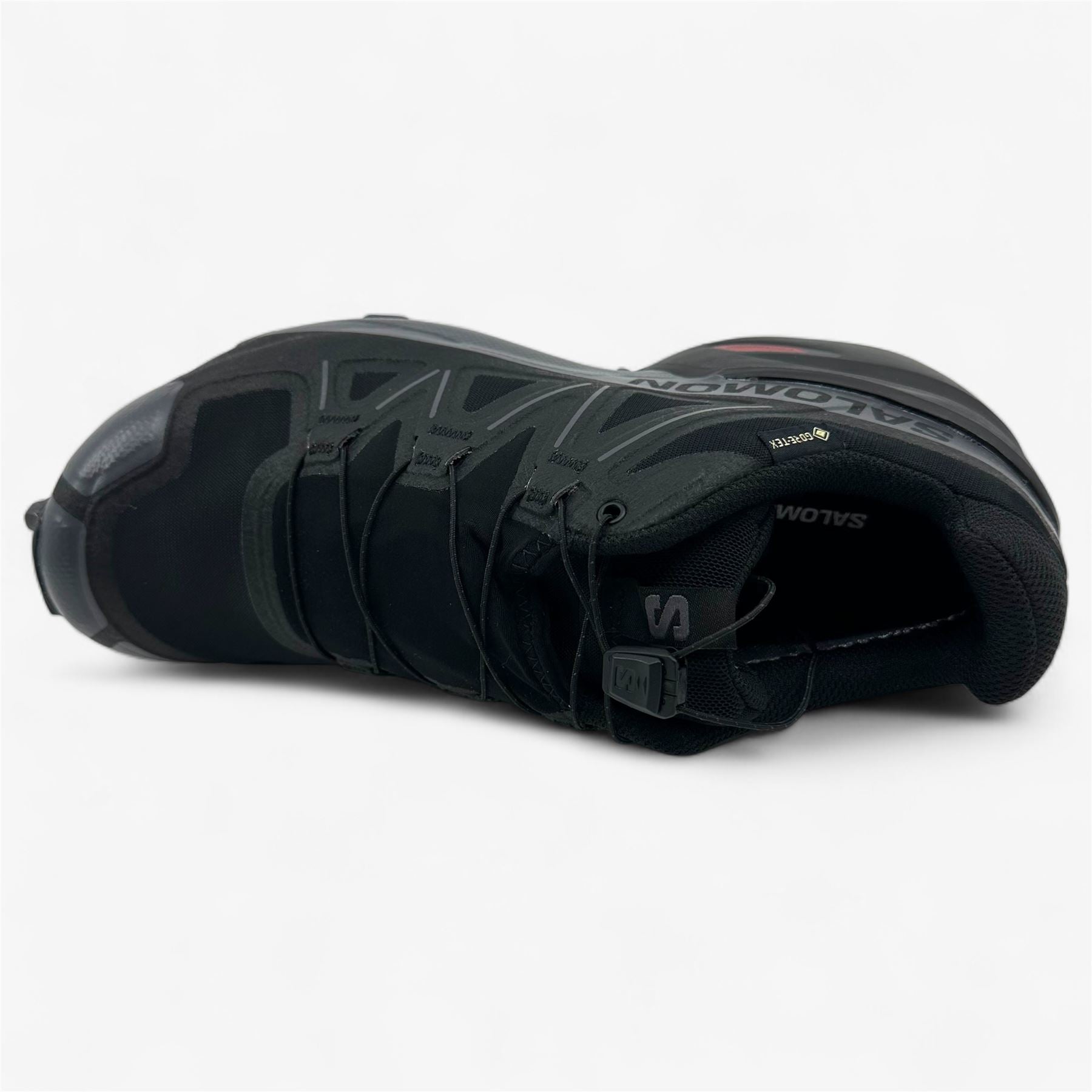 Salomon Speedcross GTX Black Quiet Shade Mens Size 9 Athletic Gore-Tex Sneaker