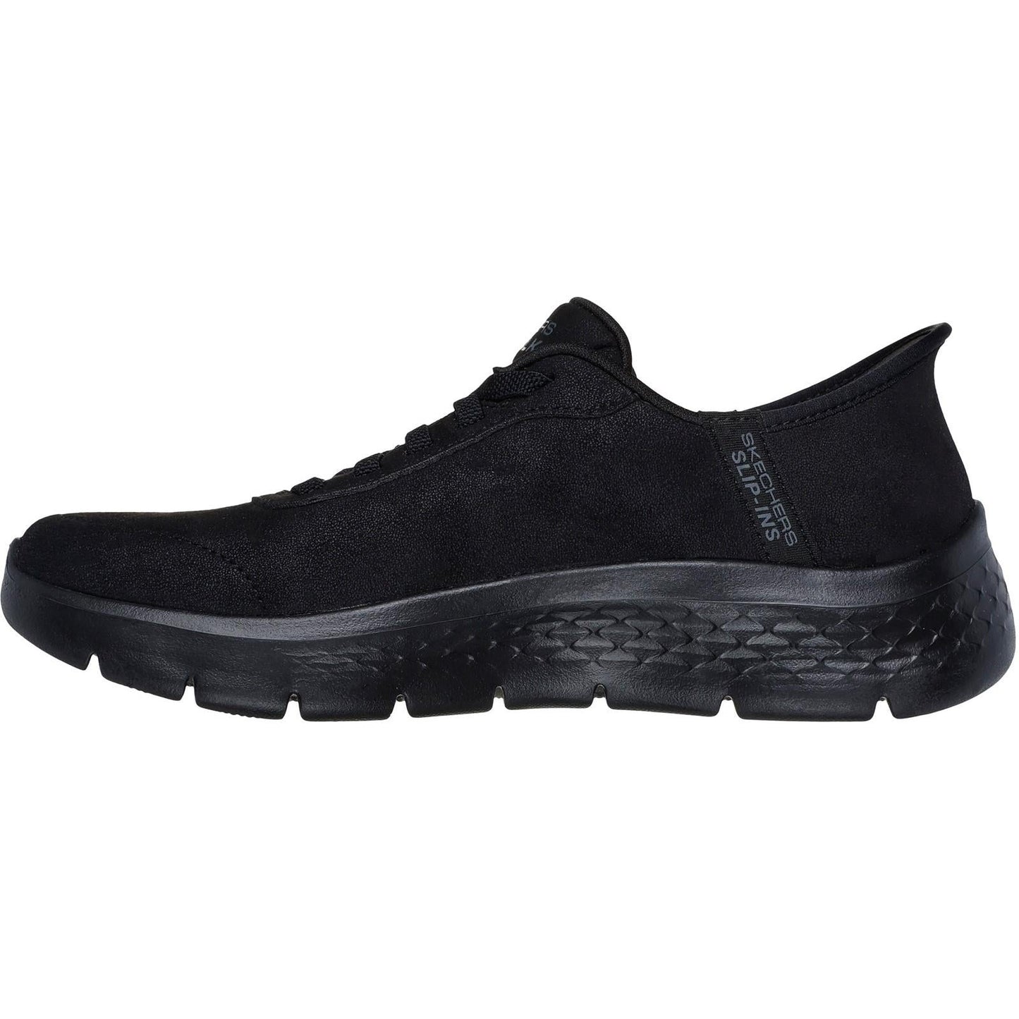 Women's Wide Fit Skechers 124837 Slip-ins Go Walk Flex Mali Trainers