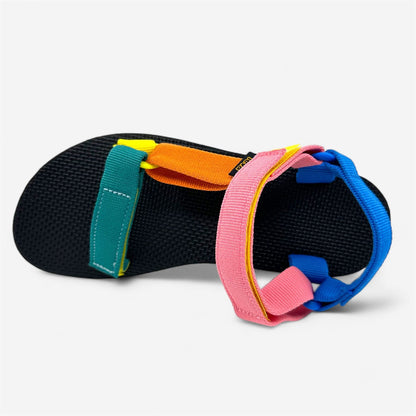 Teva Original Universal 90s Multicolor Black Womens Sandal Slip-On