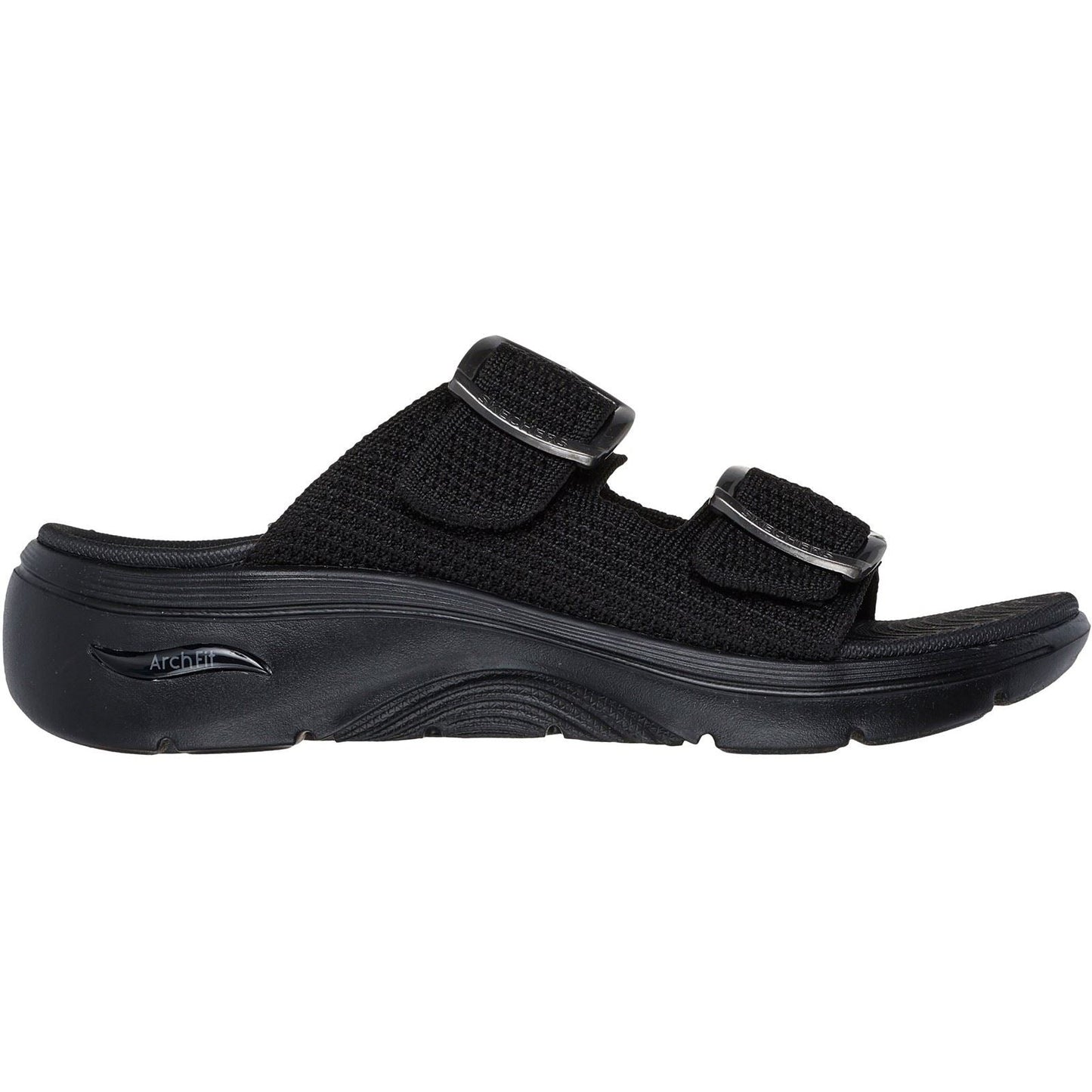 Women's Wide Fit Skechers Go Walk Arch Fit 2.0 Destined Sandals
