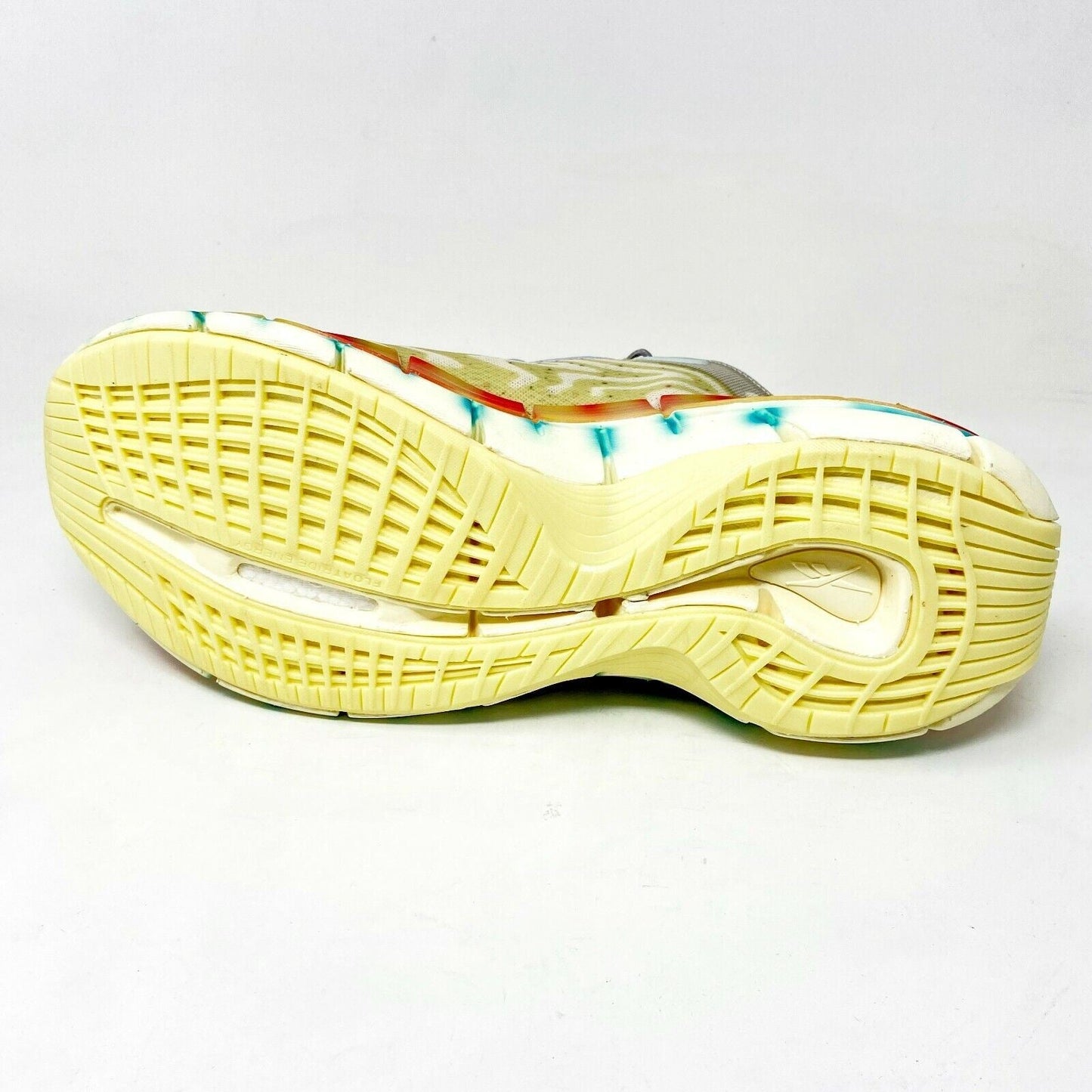 Reebok Zig Kinetica II Brain Dead Paper Lemon Glow Mens Running Shoes S23891