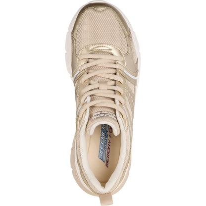 Women's Wide Fit Skechers 117770 Bobs Vamos Trainers