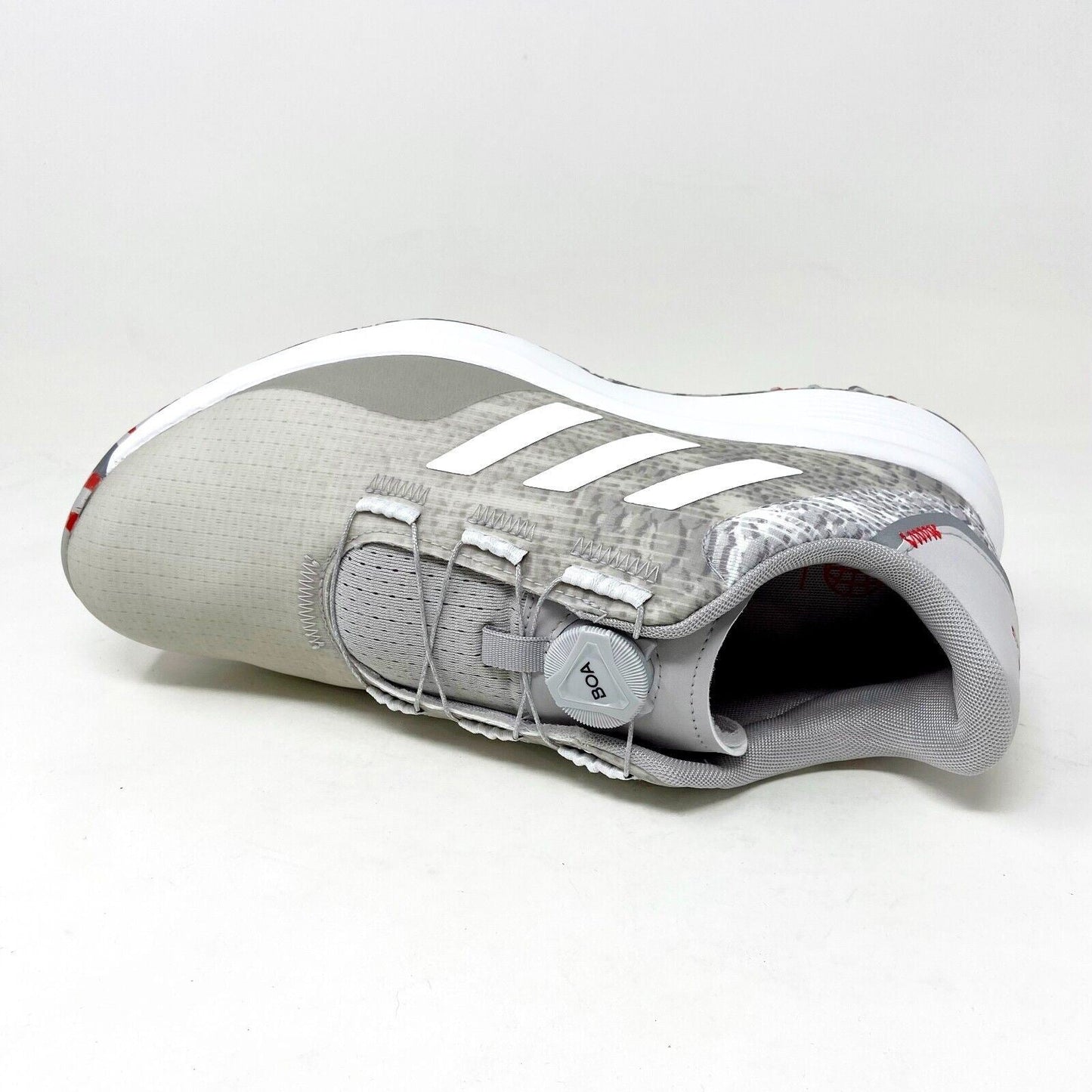 Adidas S2G SL BOA Spikeless Grey Mens Waterproof Golf Shoes GV9786