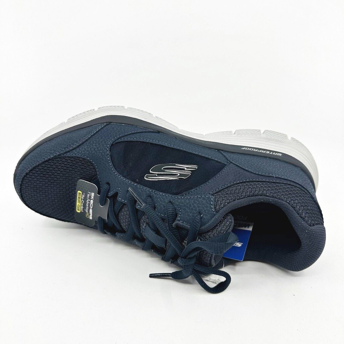 Skechers Flex Advantage 4.0 True Clarity Navy Mens Athletic Sneakers