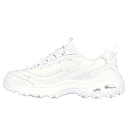 Women's Wide Fit Skechers 11931EW D'lites Fresh Start Trainers