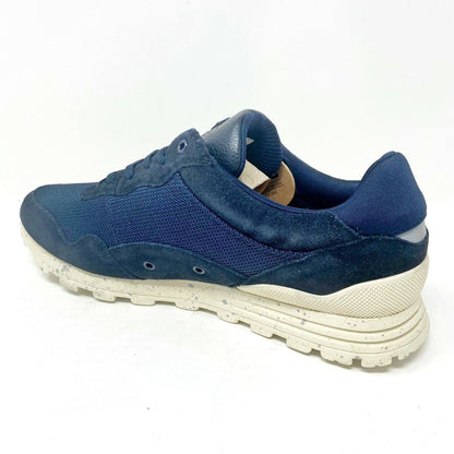 Clae Hoffman Navy Suede Mesh Mens Size 8.5  Premium Casual Sneakers