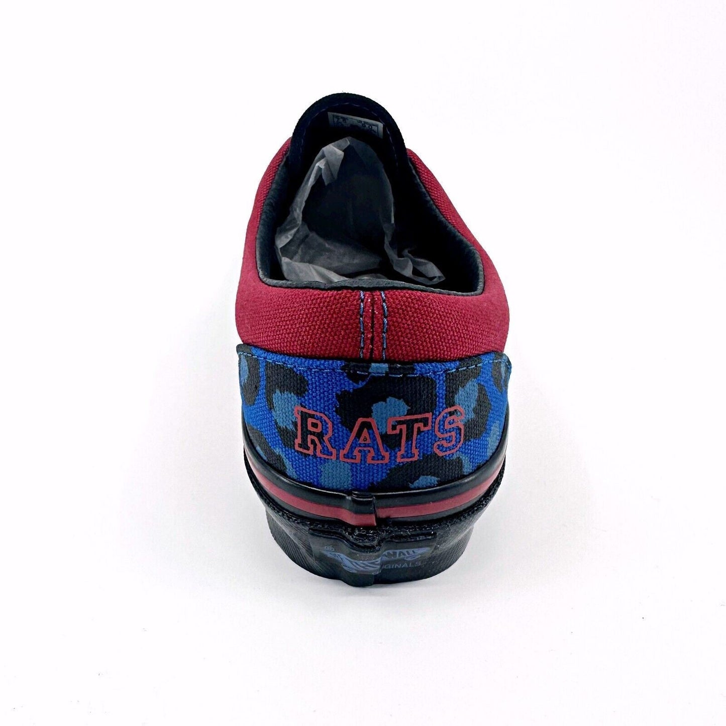 Vans Vault x Stray Rats UA OG Era LX Rio Red Snorkel Blue Mens Sneakers
