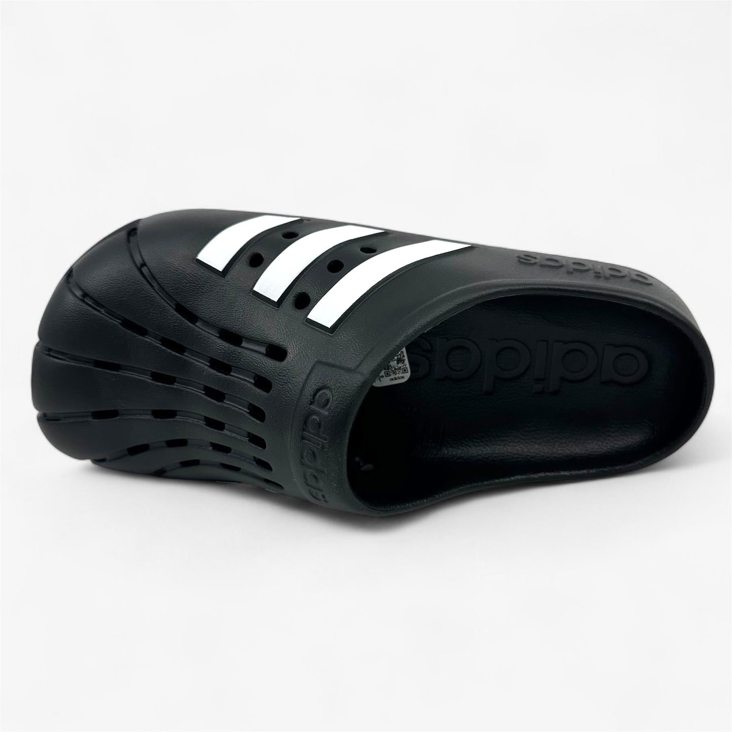 Adidas Adilette Clog Black White Mens Casual Clog