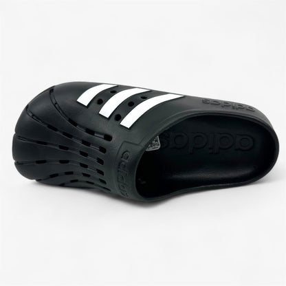 Adidas Adilette Clog Black White Mens Casual Clog