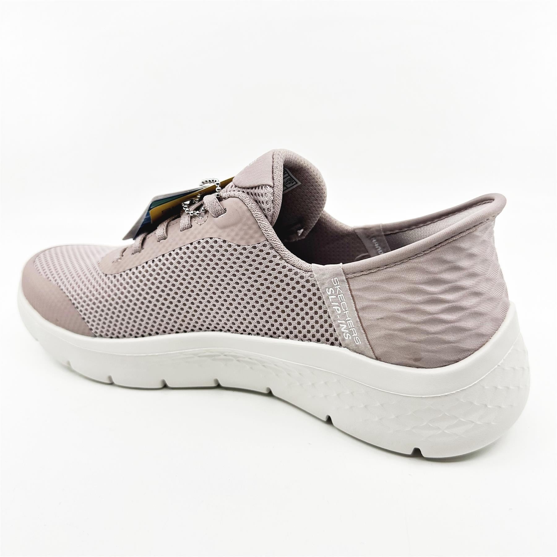 SKECHERS Go Walk Flex Grand Entry Mauve Womens  Slip On Sneakers
