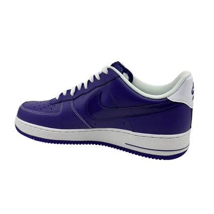 Nike Air Force 1 Court Purple White Mens Athletic Sneaker
