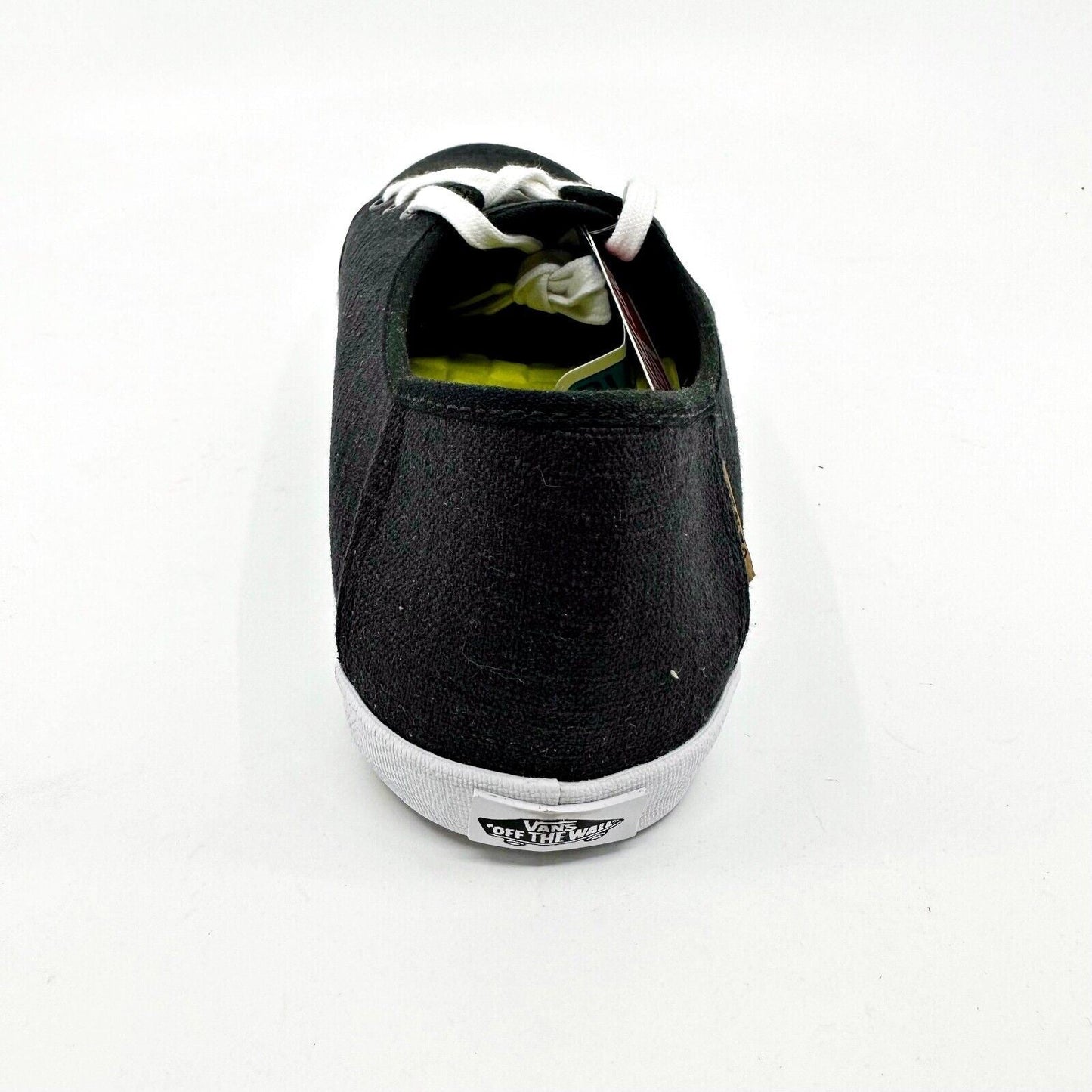 VANS Tazie (Leila) Black White Womens Size 10 Casual Loafer Shoes