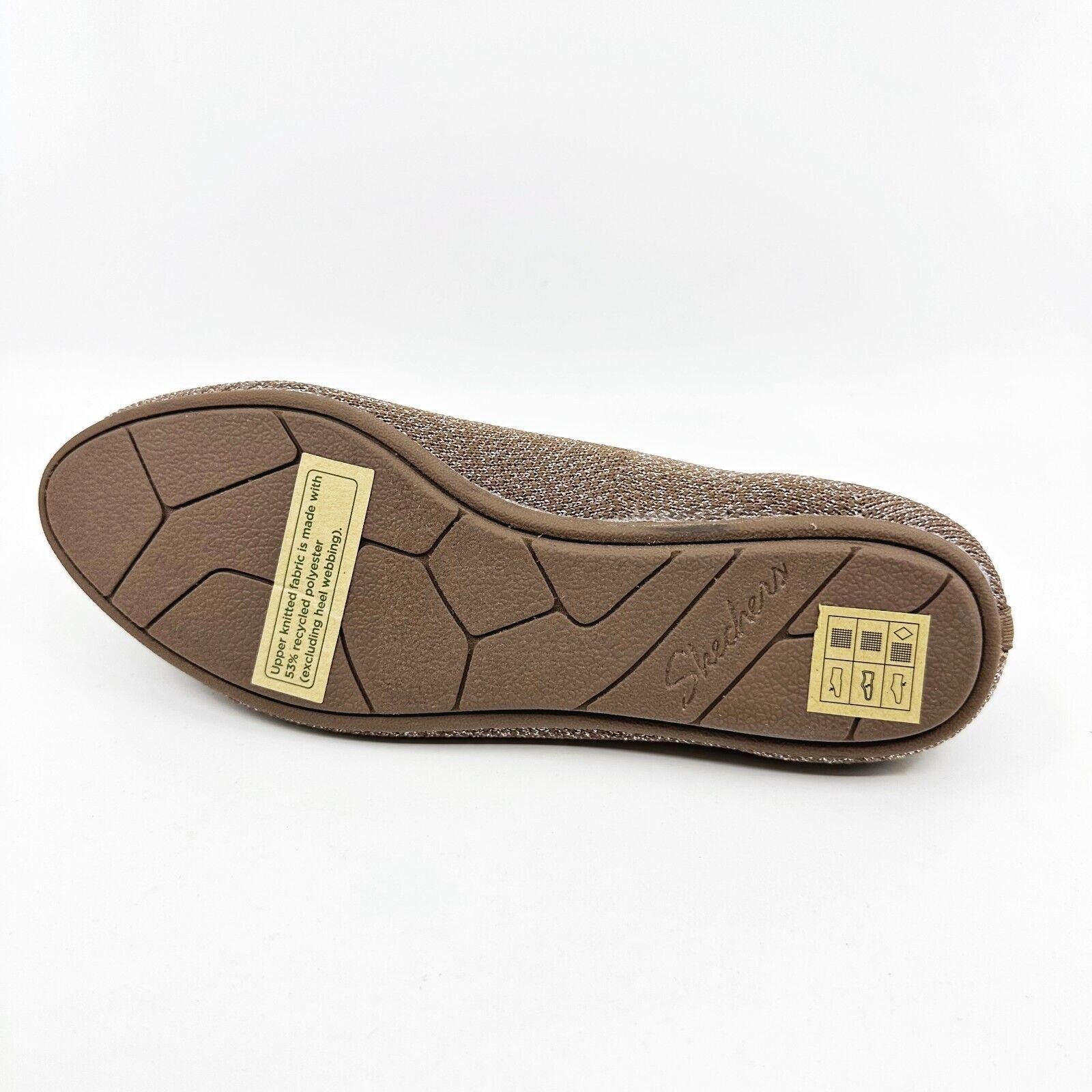 Skechers Cleo 2.0 Ballet Flats Mocha Womens Size 7 Casual Shoes