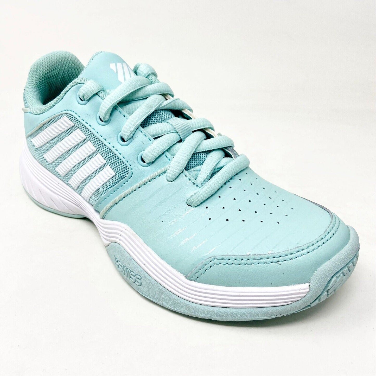 K-Swiss Court Express Icy Morn White Womens Size 5.5 Tennis Shoes 95443 415