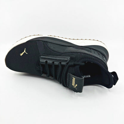 Puma Pacer Future Street Luxe Black Frosted Ivory Womens Sneakers 391730 01