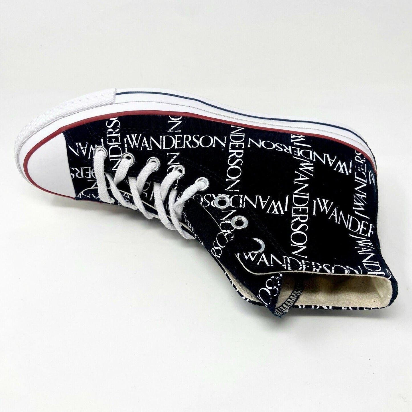 Converse Chuck 70 Hi x JW Anderson Black White Insign Mens Shoes 160807C