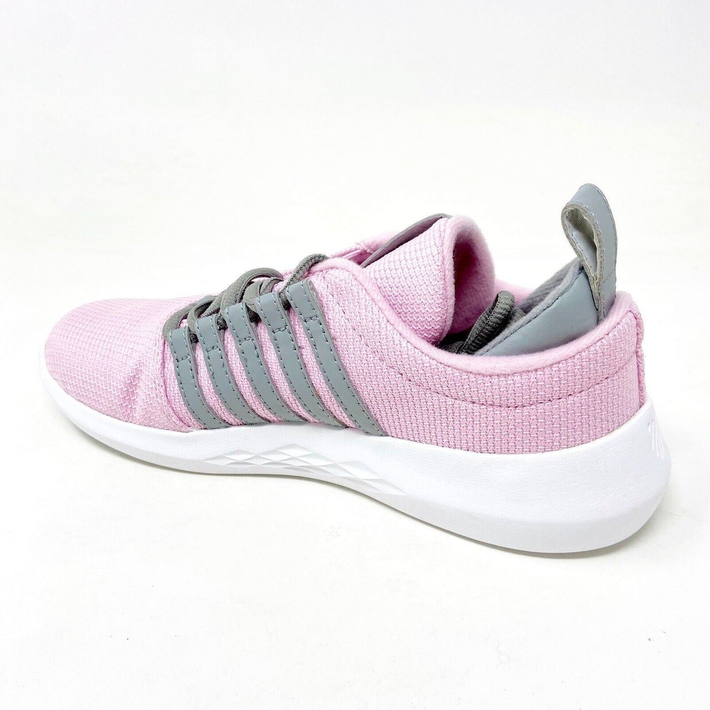K-Swiss Gen-K Icon Knit Pinkland Gray White Kids Girls Casual Sneakers 85578 674