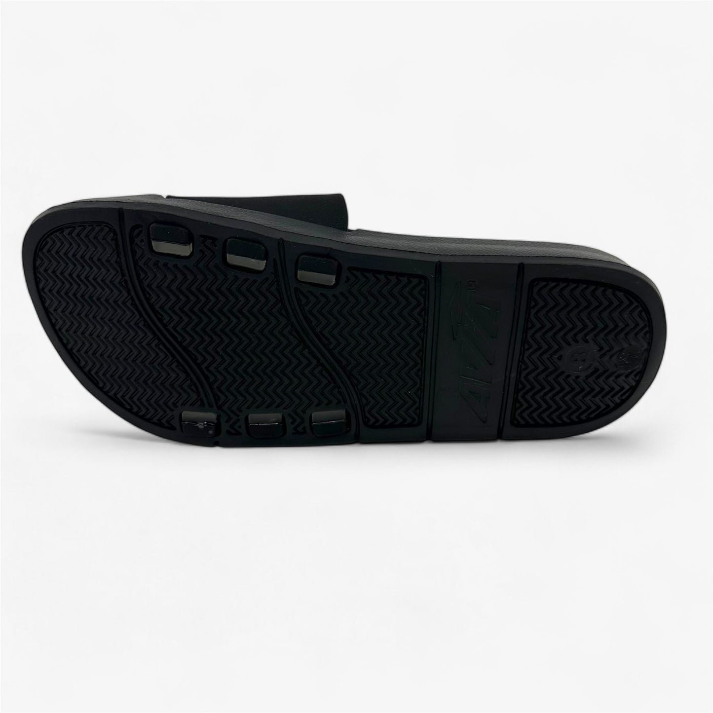 Avia Primary Black White Mens Sandal Slide