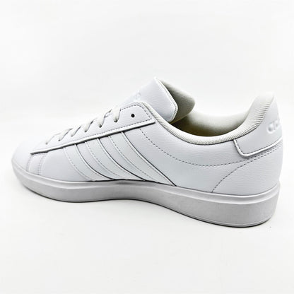 Adidas Grand Court 2.0 Cloud White Ecru Tint Mens Athletic Sneakers