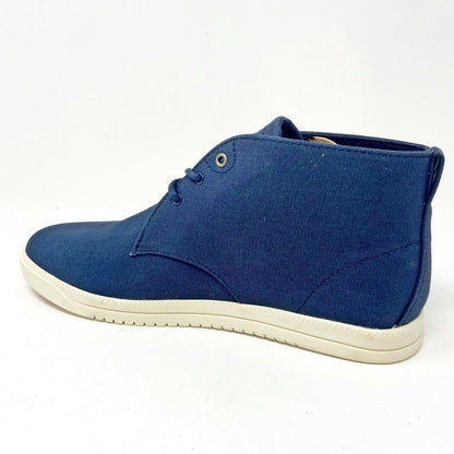 Clae Strayhorn Textile Navy Canvas Mens Premium Casual Shoes