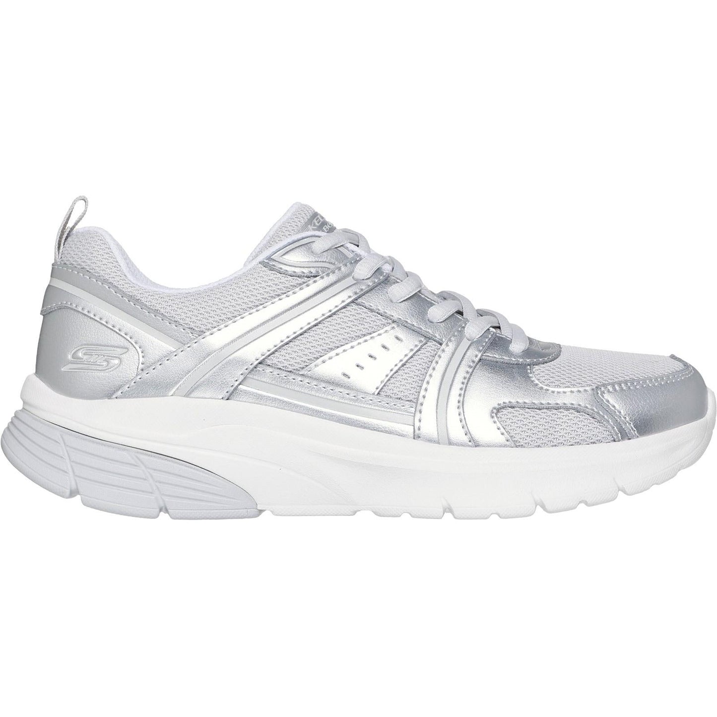 Women's Wide Fit Skechers 117770 Bobs Vamos Trainers