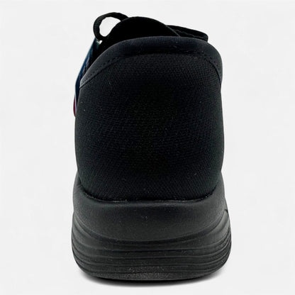 Skechers Graceful First Blush Black Womens Casual Slip Ins Sneaker