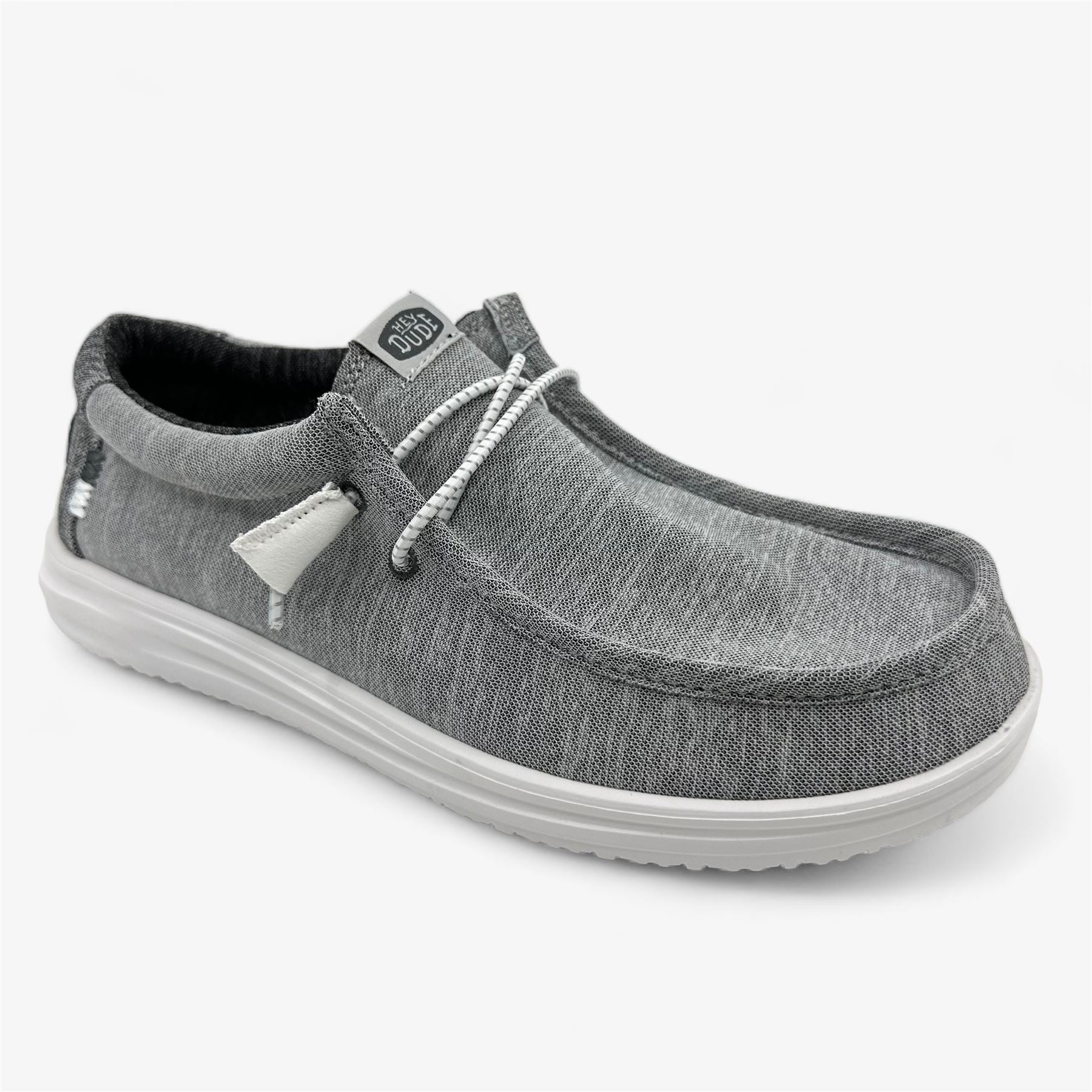 Hey Dude Wally H2O Mix Galaxy Gray Mens Casual Loafer