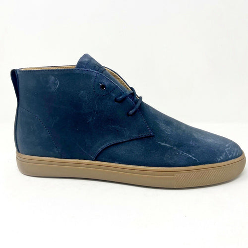 Clae Strayhorn SP Navy Waxed Mens Premium Casual Shoes Sneakers