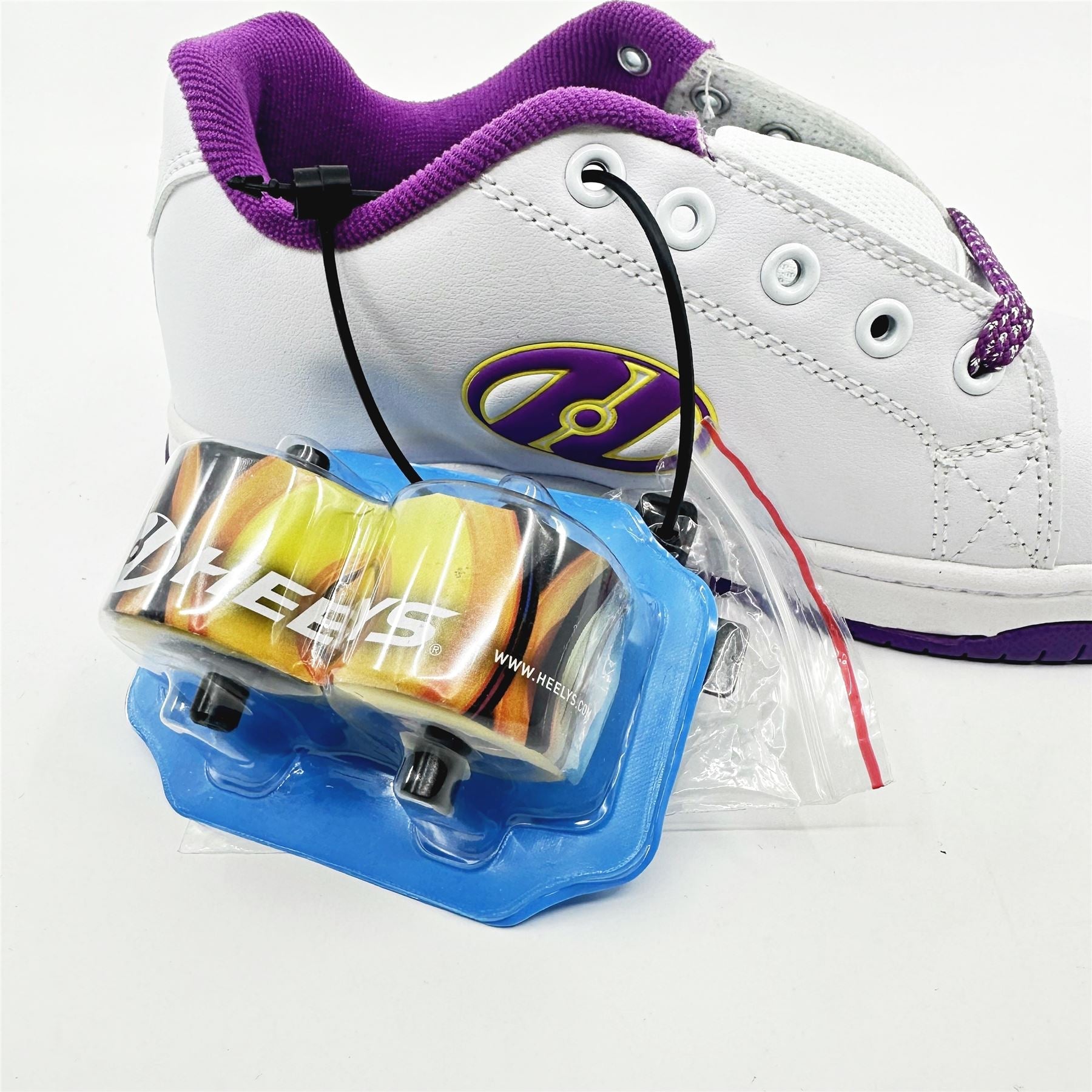 Heelys Split Rugrats White Purple Yellow Kids Athletic Sneaker