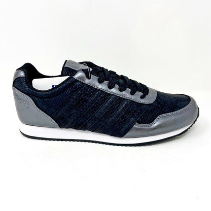K-Swiss New Haven Snake CMF Black White Womens Size 8.5 Sneakers 95115 002