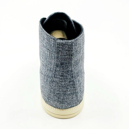 Clae Strayhorn Textile Navy Chambray Mens Casual Premium Sneakers