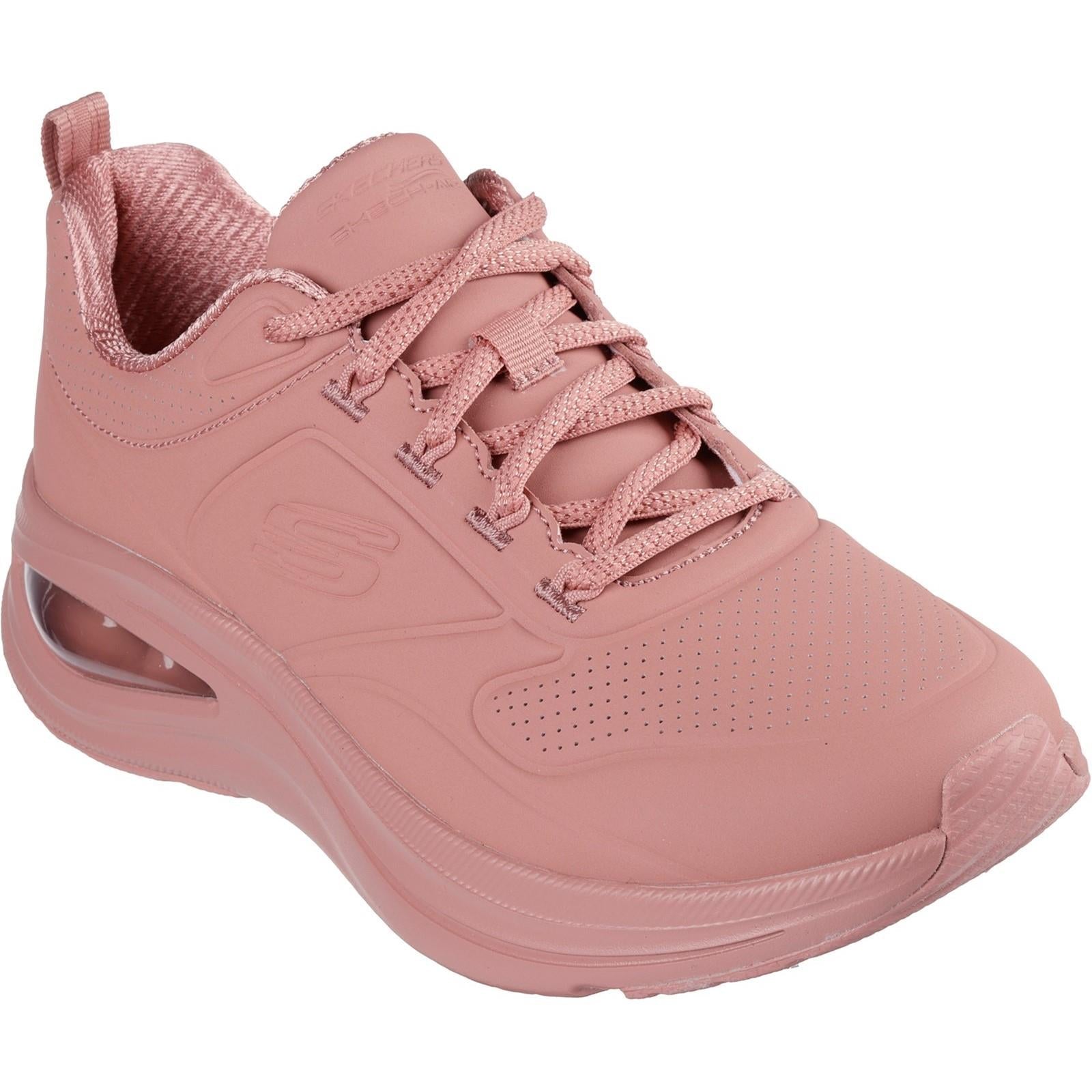Women's Wide Fit Skechers 150136 Skech Air Meta Trainers
