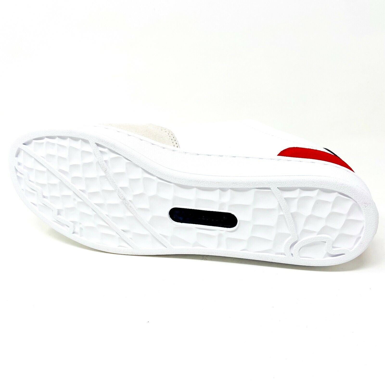 Lacoste Master Cup 120 2 SUJ Leather White Navy Red Kids Casual Sneakers