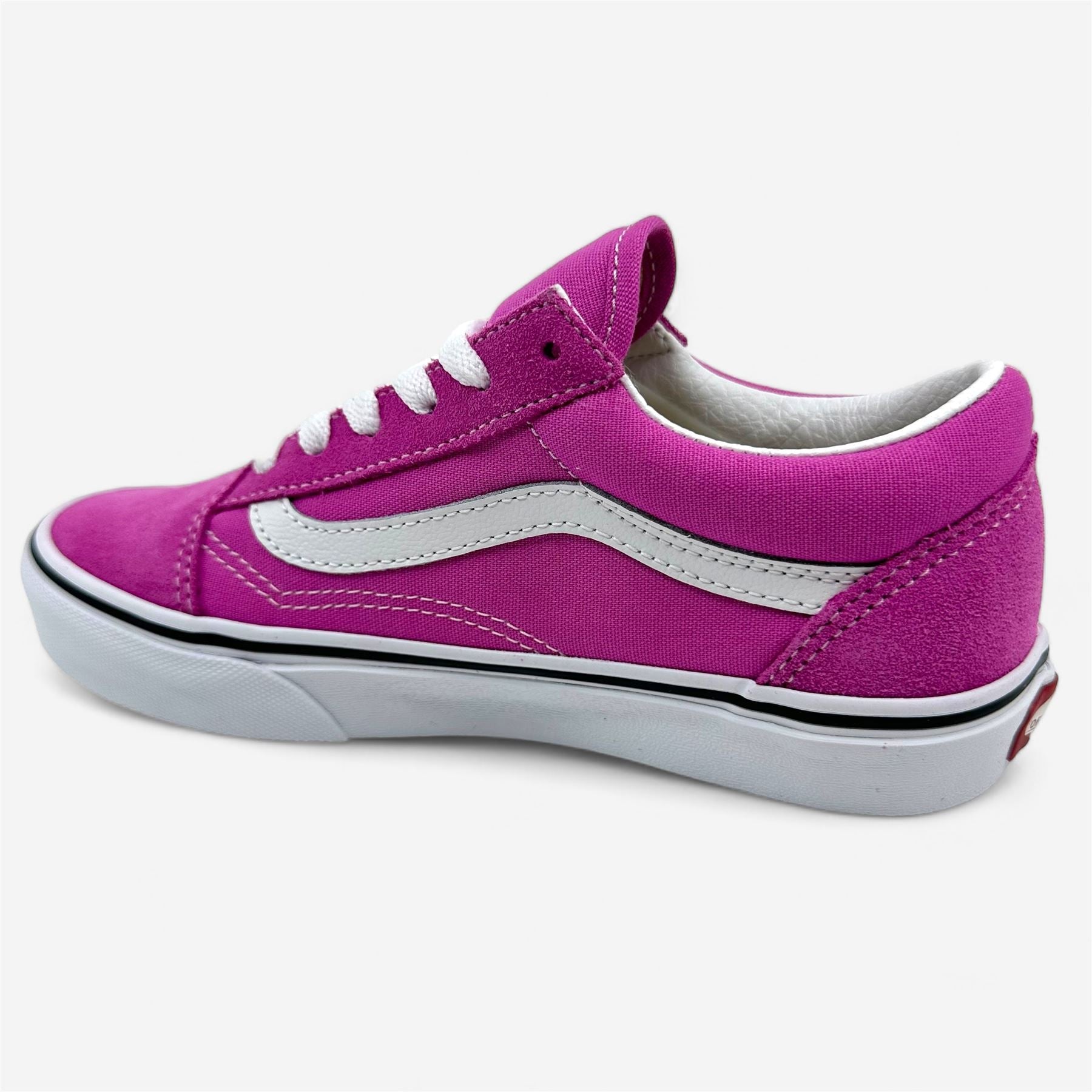 VANS Old Skool Color Theory Fiji Flower Kids Girls Size 3 Athletic Sneaker