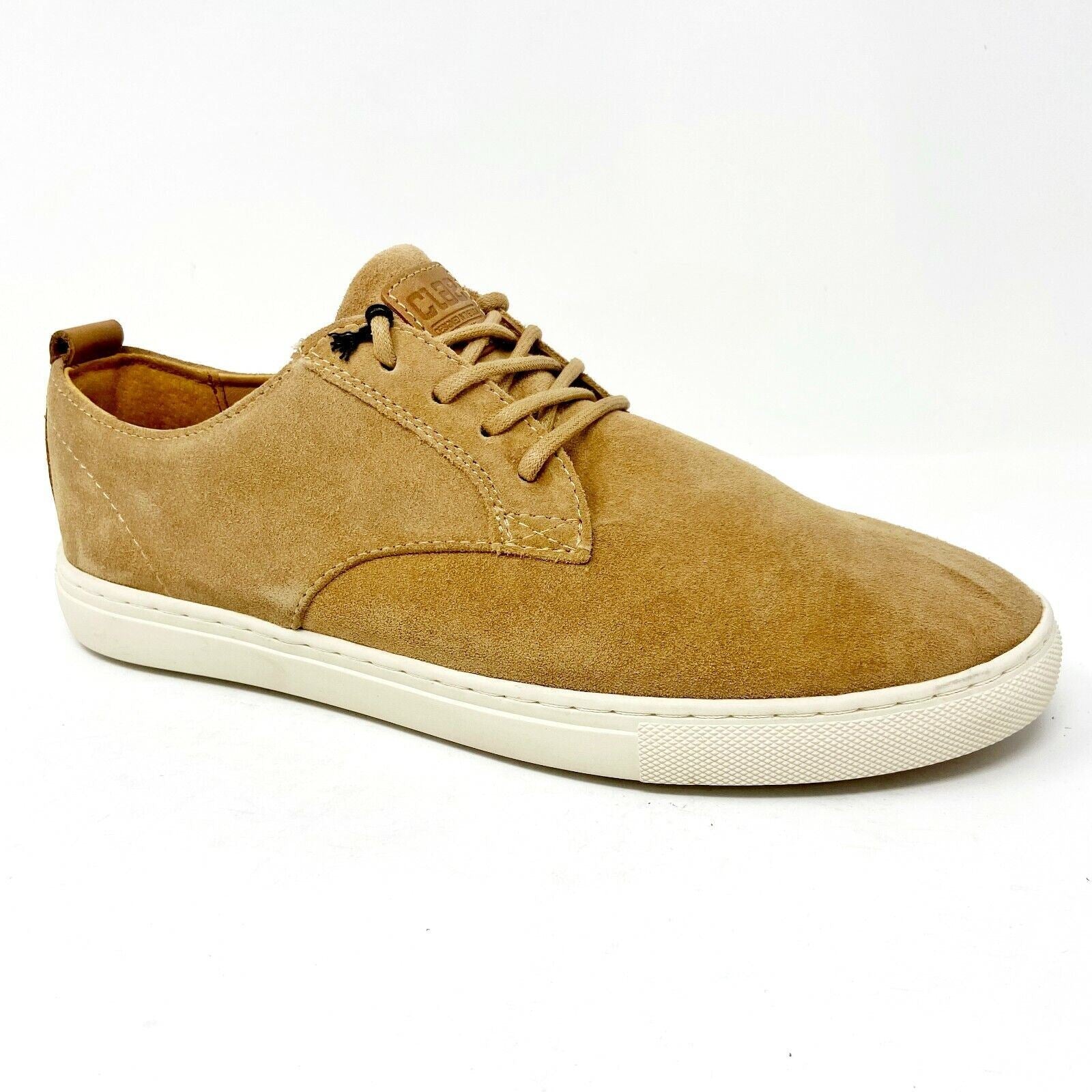 Clae Ellington SP Cinnamon Brown Suede Mens Casual Shoes Sneakers