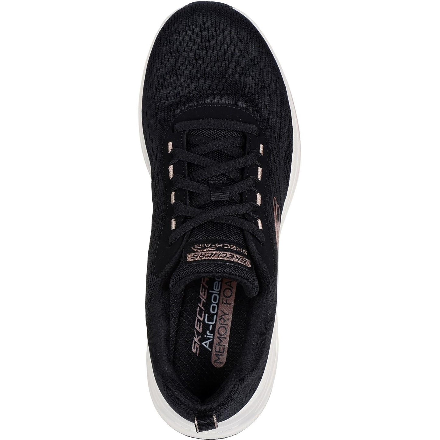 Women's Wide Fit Skechers 150074 Skech Air Meta Trainers