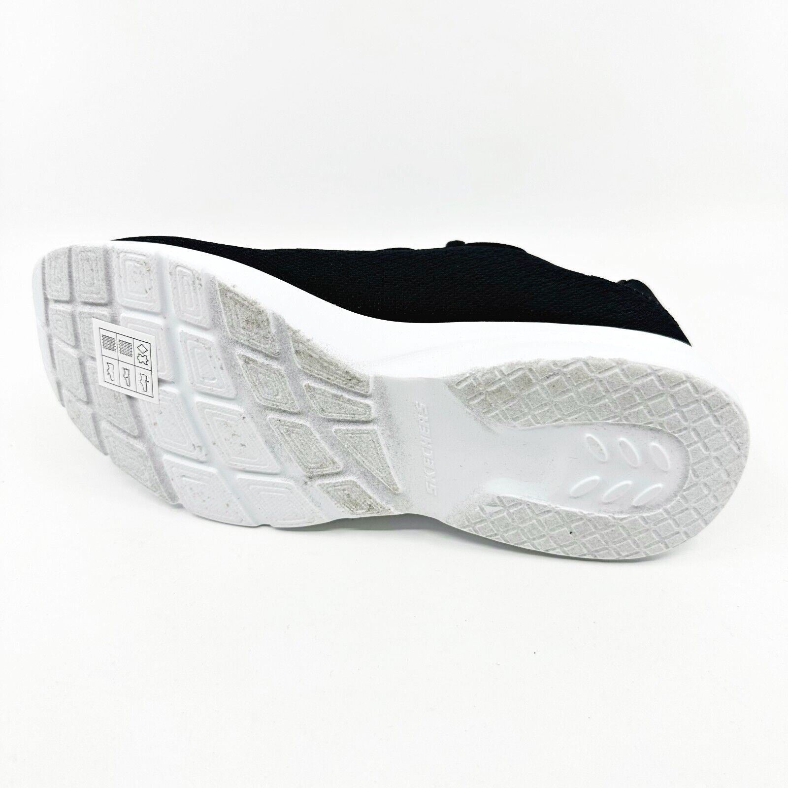 Skechers Dynamight 2.0 Eye to Eye Back White Womens Size 6 Comfort Shoes