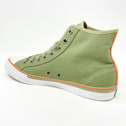 PF Flyers Center Hi Reiss Army Olive Green White Mens Shoes Sneakers PM11CH2B